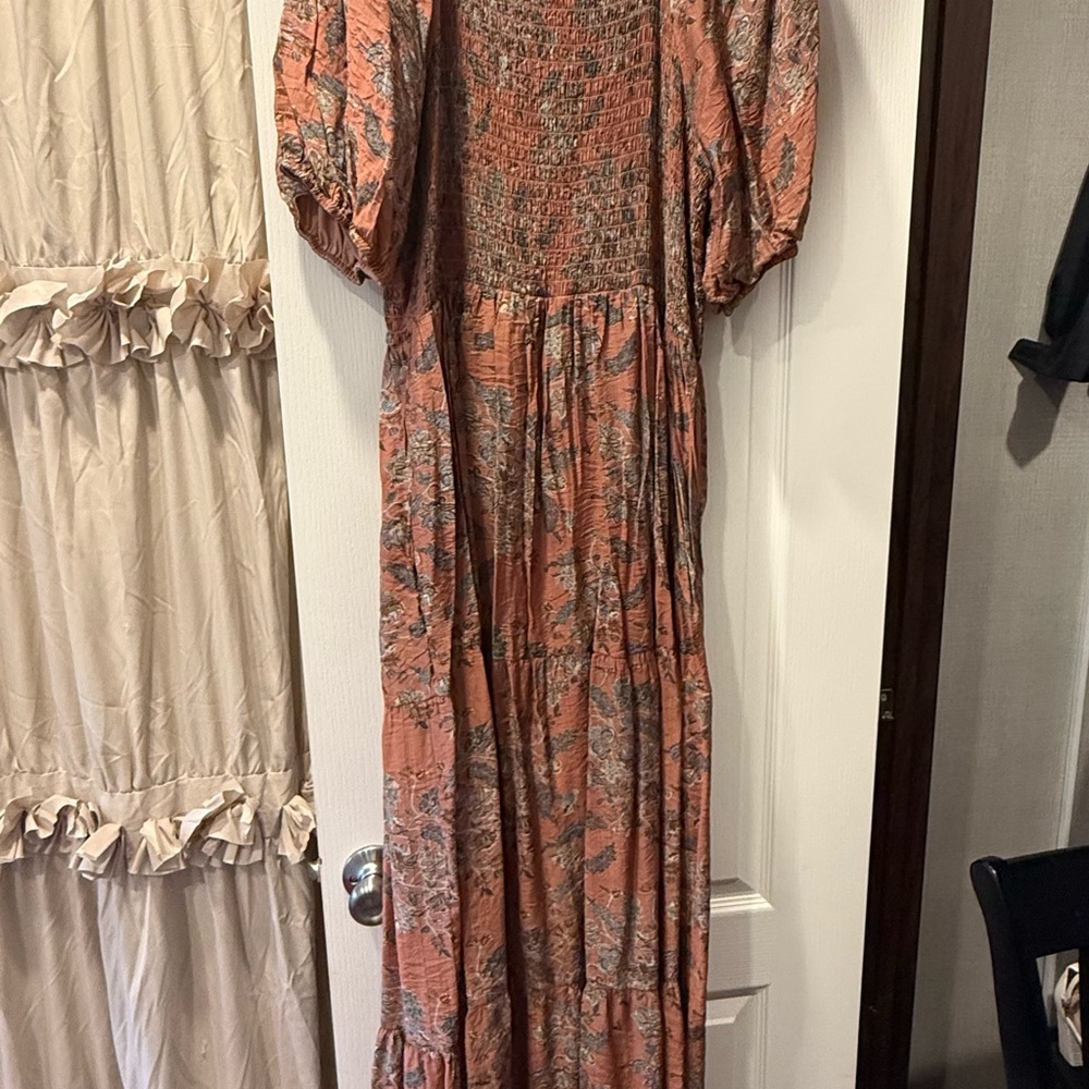 Elegant Floral Maxi Dress